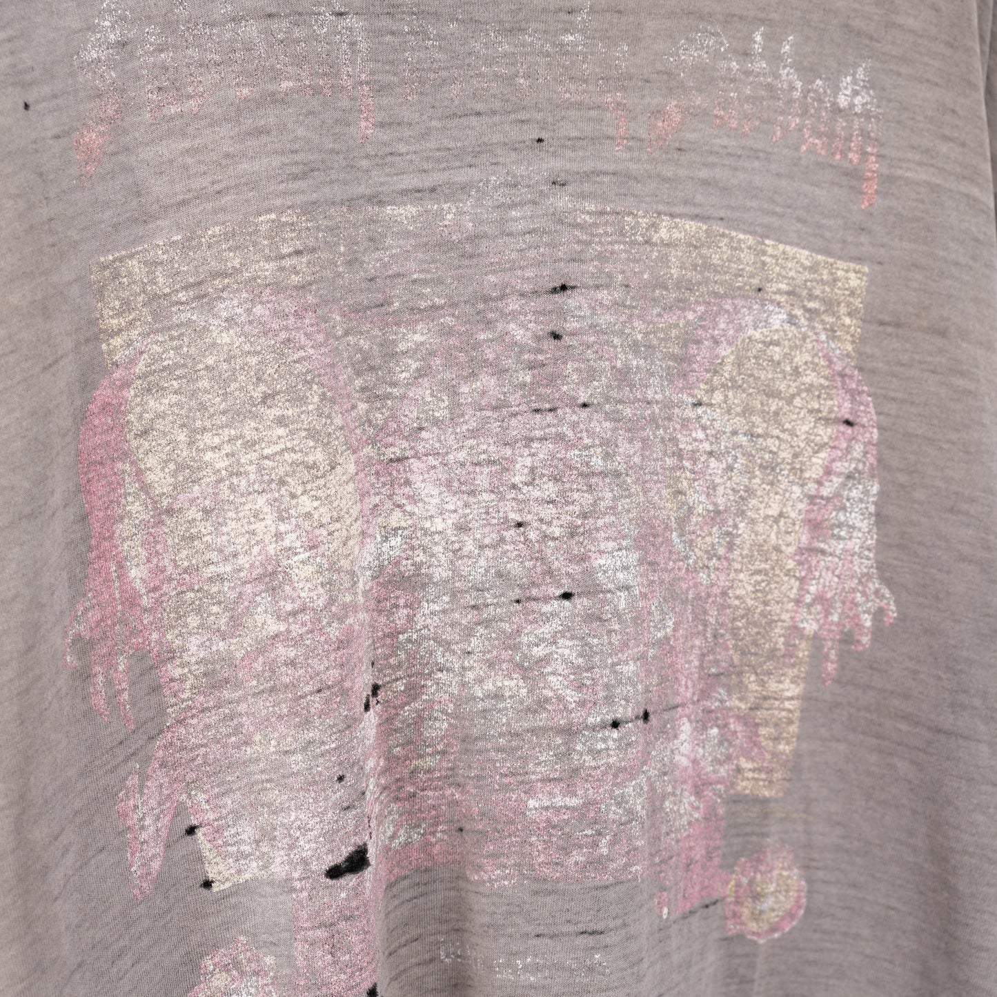 THRASHED FADED BLACK SABBATH TEE