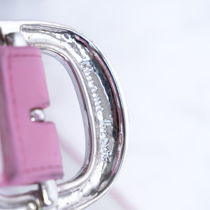 CHROME HEARTS PINK GUNSLINGER BELT