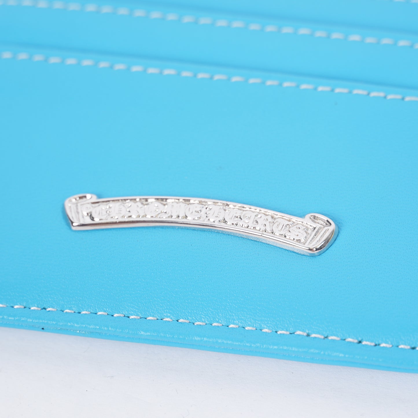CHROME HEARTS BABY BLUE DAGGER CARD WALLET
