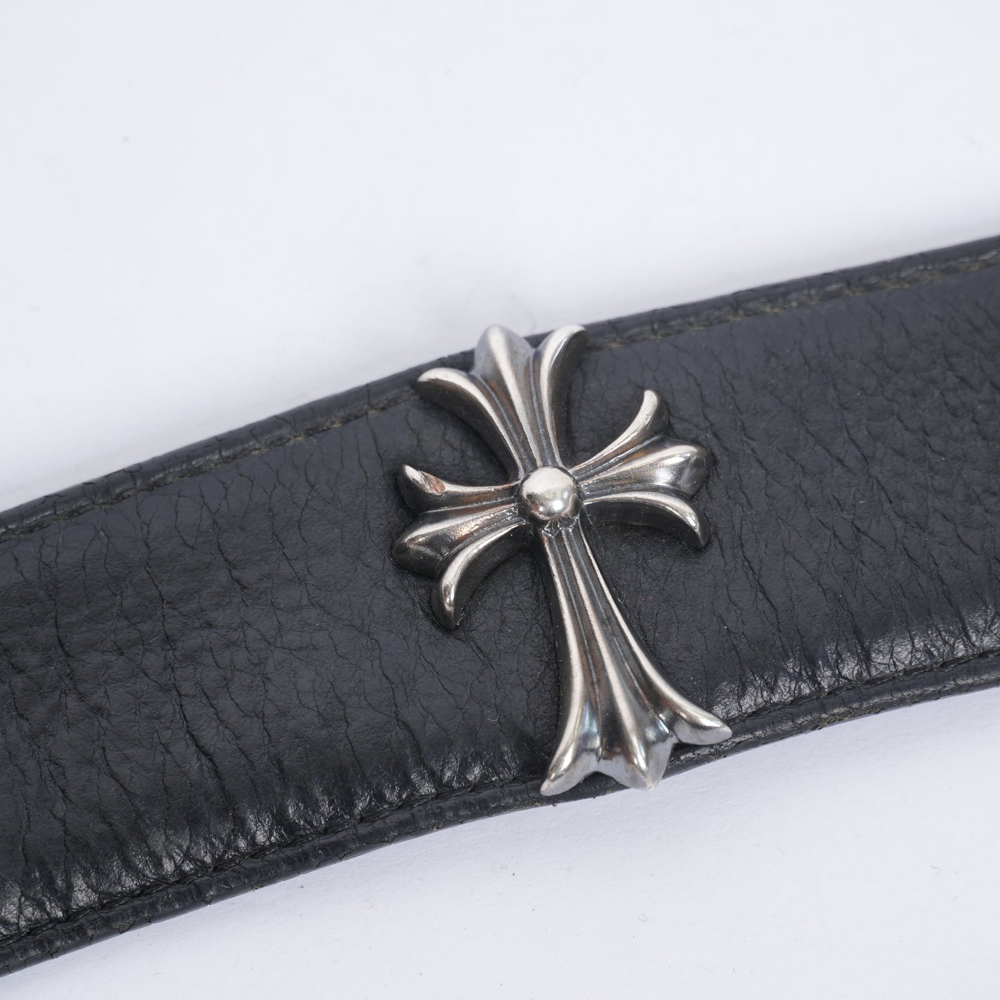 CHROME HEARTS CROSS STUDDED BELT STRAP