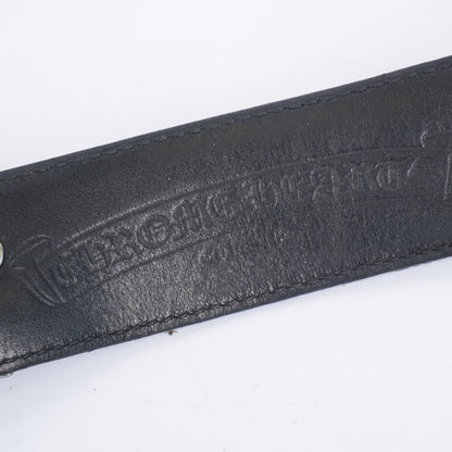 CHROME HEARTS CROSS STUDDED BELT STRAP