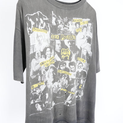 VINTAGE 1990S FADED SEX PISTOLS TEE EURO BOOTLEG