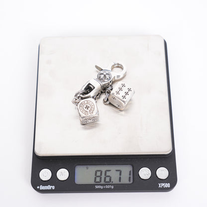 CHROME HEARTS DICE KEY CHAIN