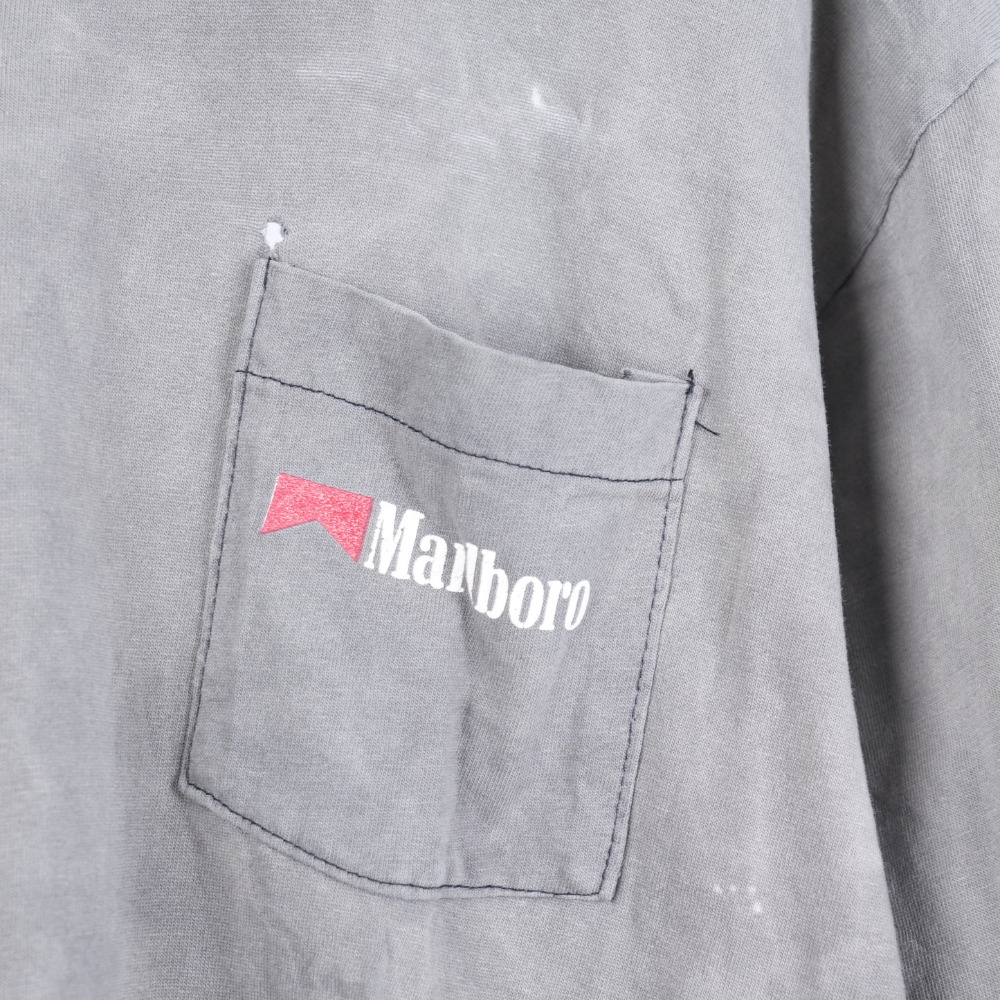 THRASHED MARLBORO POCKET TEE