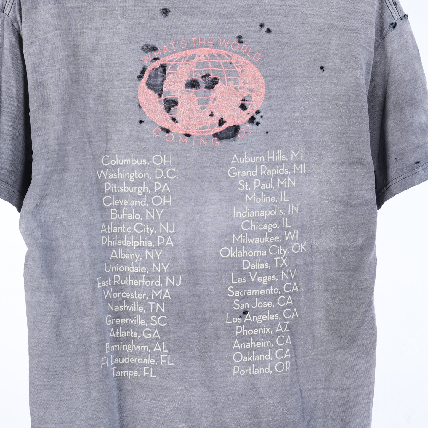 FADED THRASHED FLEETWOOD MAC 2003 TOUR