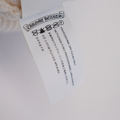 CHROME HEARTS WHITE BIG DADDY BEANIE
