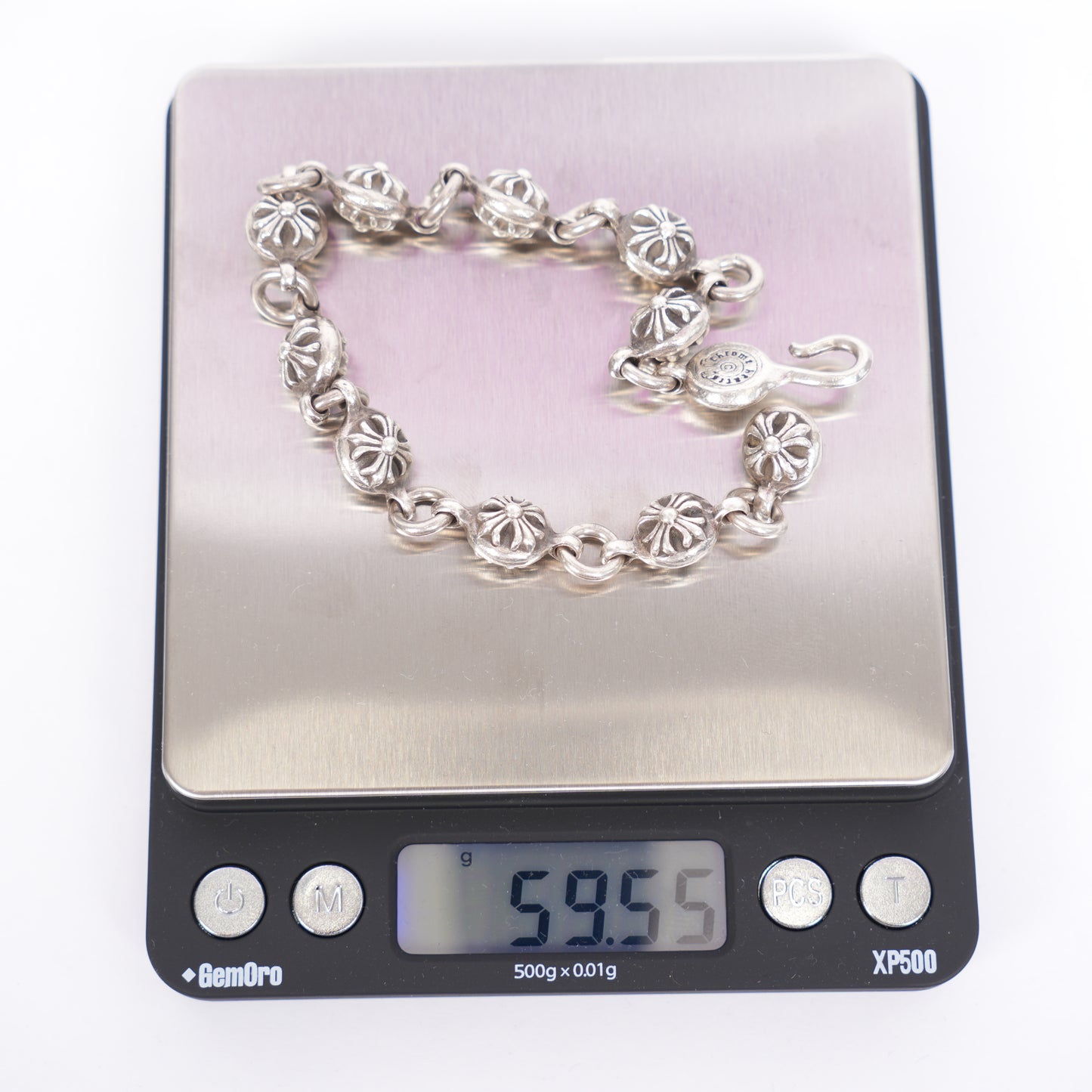 CHROME HEARTS CROSS BALL BRACELET