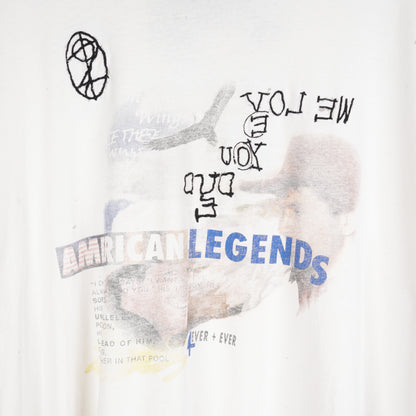 PALY HOLLYWOOD WHITE "AMERICAN LEGENDS" TEE