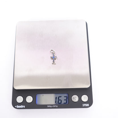 CHROME HEARTS SAPPHIRE BABY FAT PENDANT