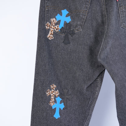 CH 1/1 CHEETAH BLUE LEVIS DENIM