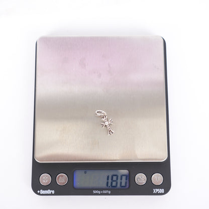 CHROME HEARTS DIAMOND BABY FAT PENDANT