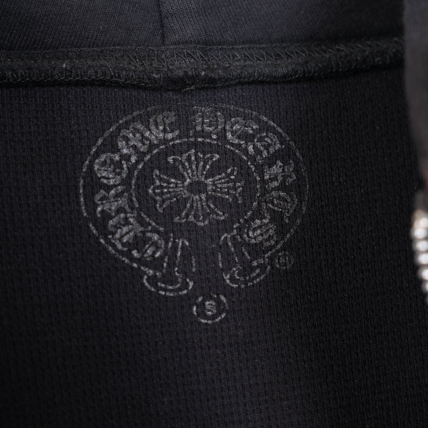 CHROME HEARTS FLORAL THERMAL ZIP UP HOODIE