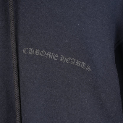 CHROME HEARTS VINTAGE PLUS CROSS THERMAL ZIP UP HOODIE