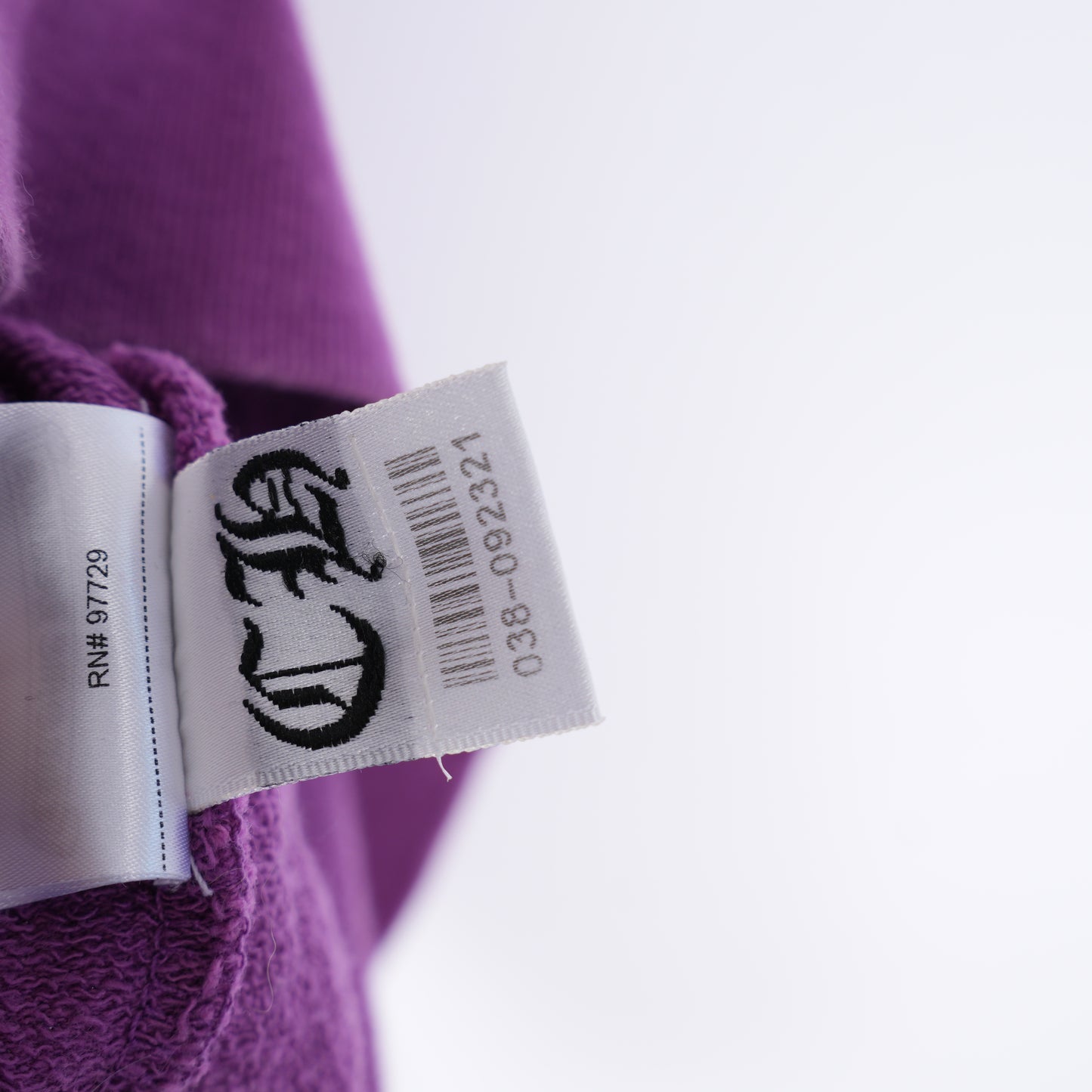 CHROME HEARTS MATTY BOY PURPLE 'I WANT MORE NOT LESS' RUGBY POLO