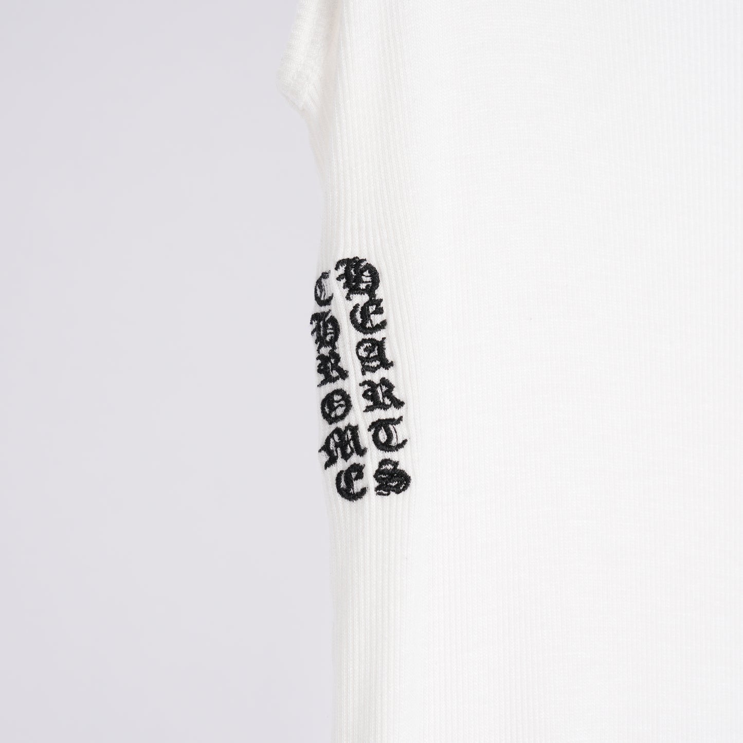 Chrome Hearts Womans White  SCRIPT Long White Dress