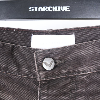 Alexander DiGenova Brown Faded Denim