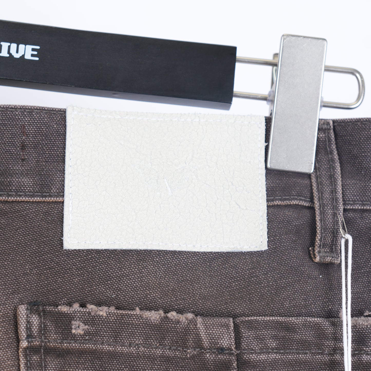 Alexander DiGenova Brown Faded Denim