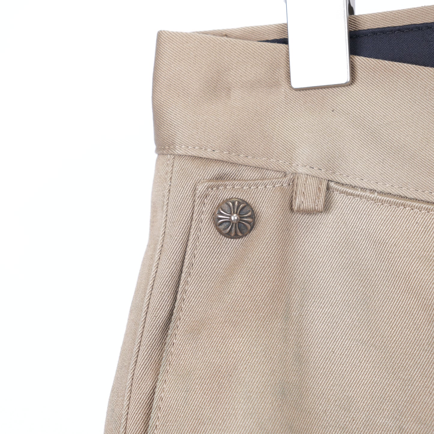 CHROME HEARTS TAN CHINOS