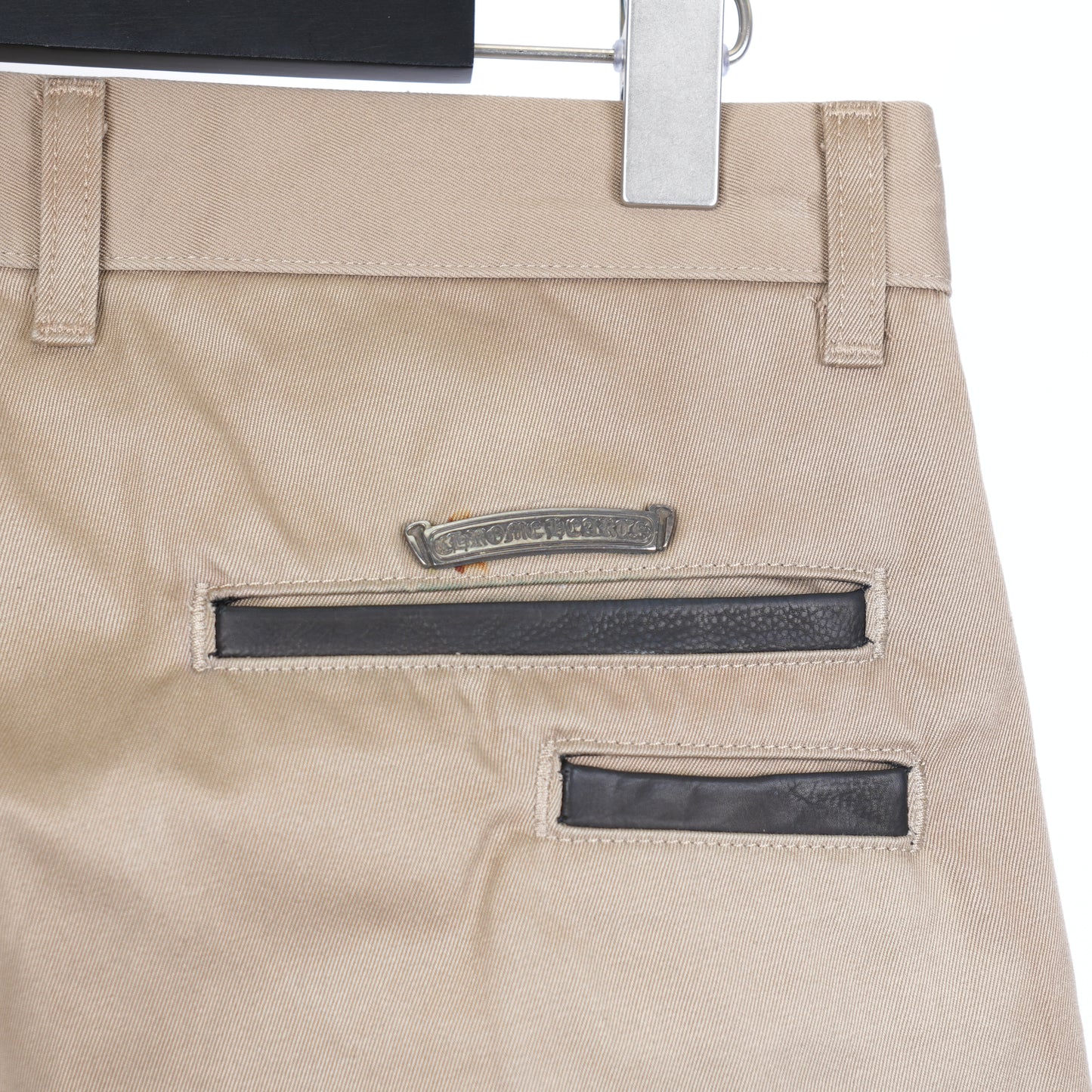 CHROME HEARTS TAN CHINOS