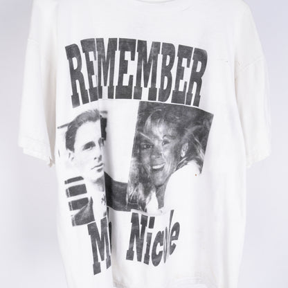 VINTAGE GOLDMAN & NICOLE BROWN PRAYER 1990'S TEE