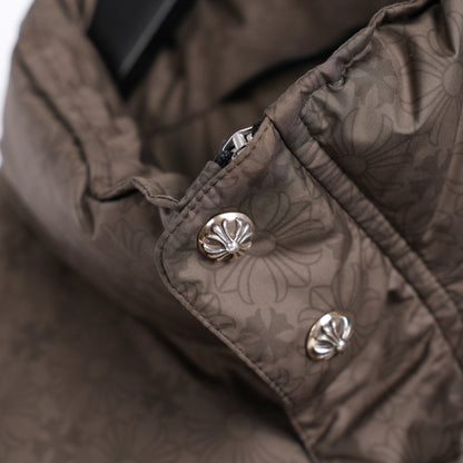 CHROME HEARTS PLUS MONOGRAM DOWN PUFFER JACKET