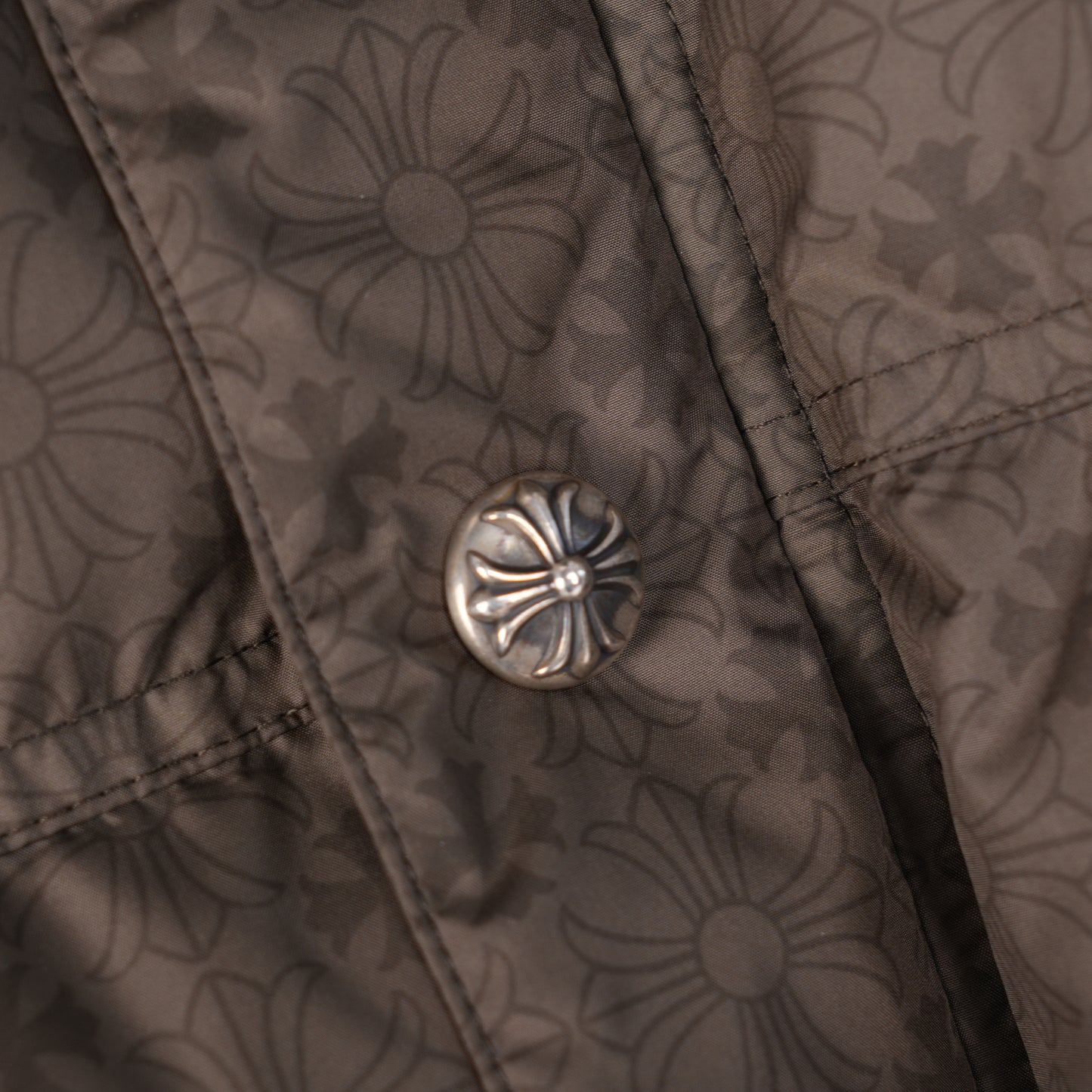 CHROME HEARTS PLUS MONOGRAM DOWN PUFFER JACKET