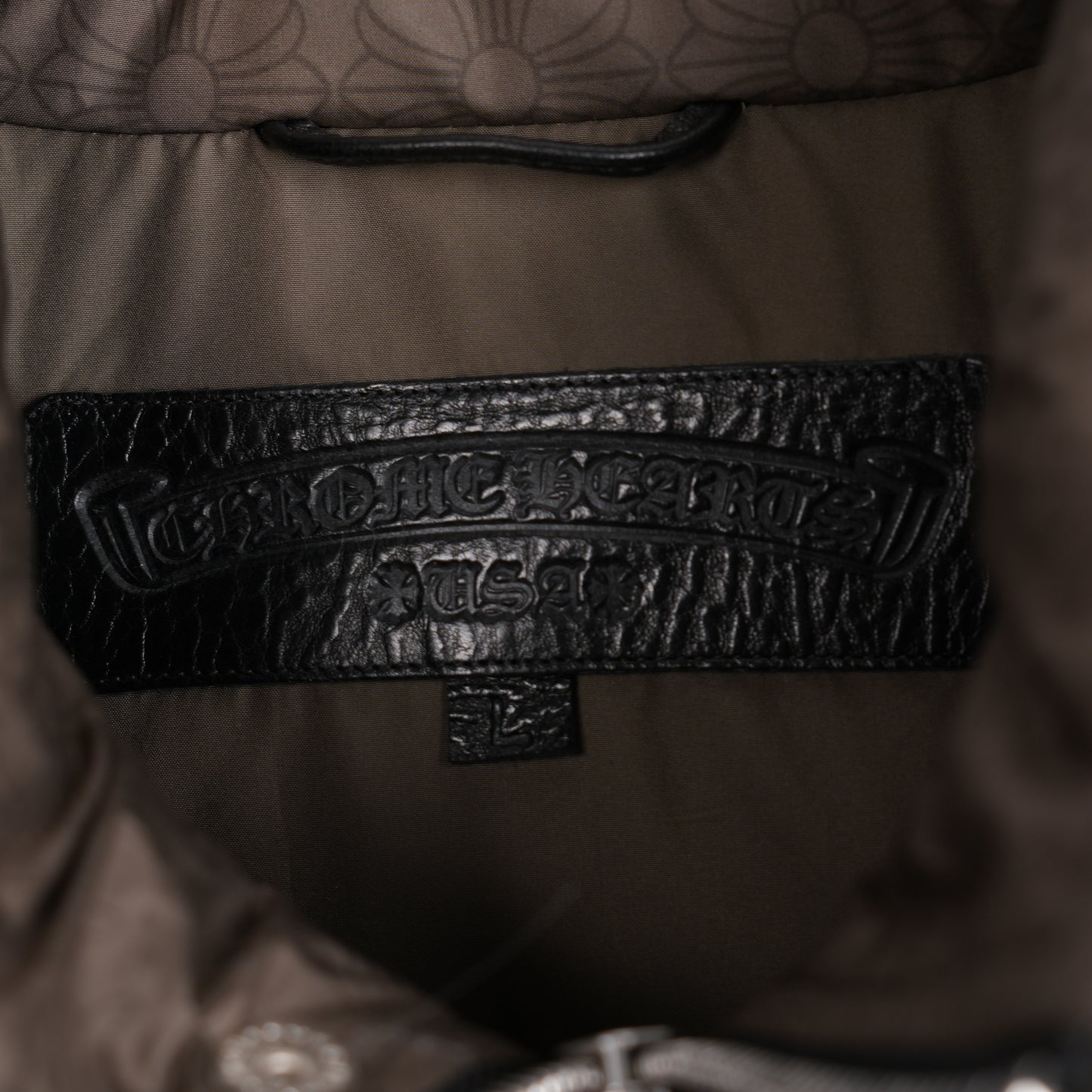 CHROME HEARTS PLUS MONOGRAM DOWN PUFFER JACKET
