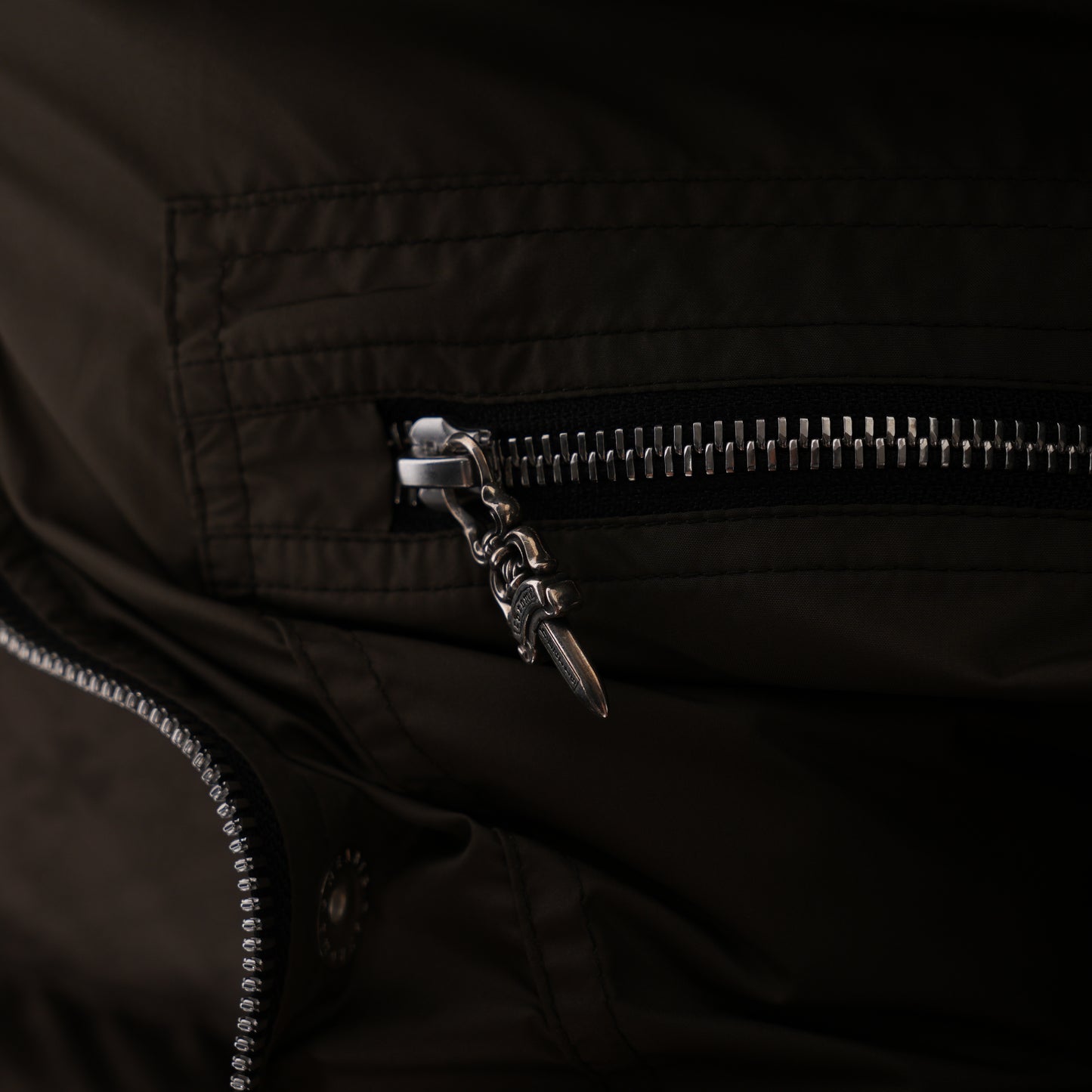 CHROME HEARTS PLUS MONOGRAM DOWN PUFFER JACKET