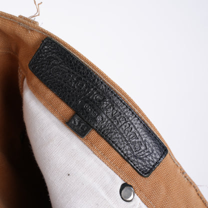 CHROME HEARTS DOUBLE KNEE SEX BROWN CAMO PATCH PANTS
