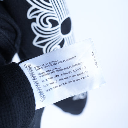 CHROME HEARTS CLASSIC THERMAL HORSESHOE LOGO ZIP UP HOODIE