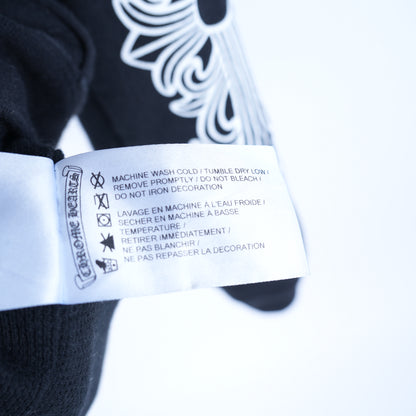 CHROME HEARTS CLASSIC THERMAL HORSESHOE LOGO ZIP UP HOODIE