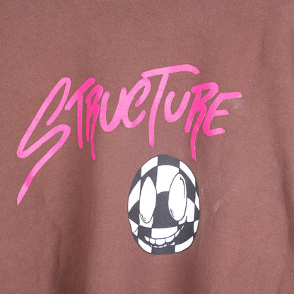 Chrome Hearts Matty Boy Structure Brown Crewneck