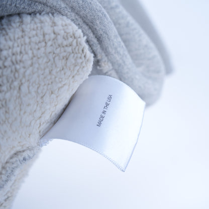 ERD GREY LOGO SAFETY PIN HOODIE