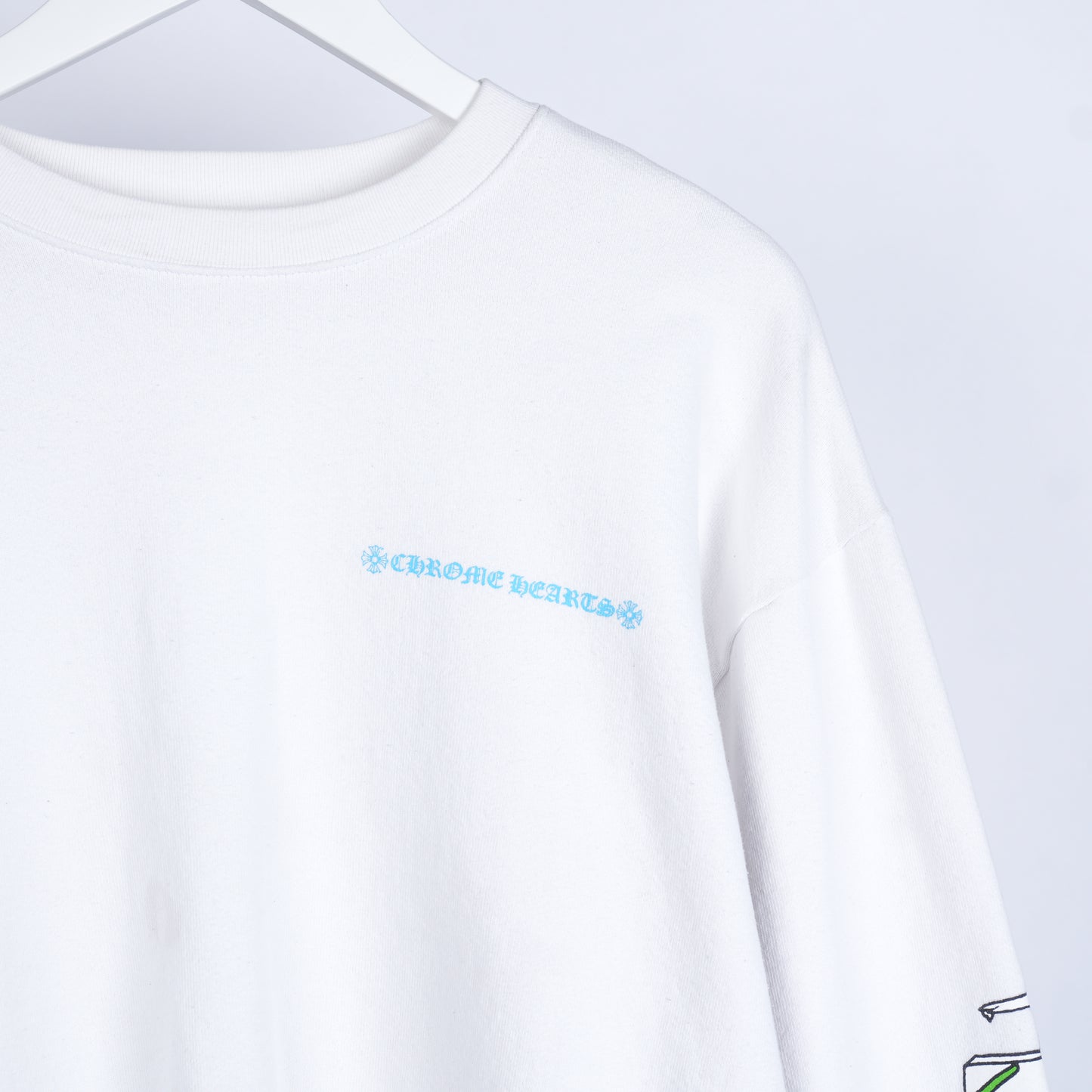Matty Boy RetroCycle White Crewneck