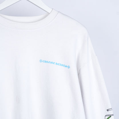 Matty Boy RetroCycle White Crewneck