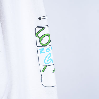 Matty Boy RetroCycle White Crewneck
