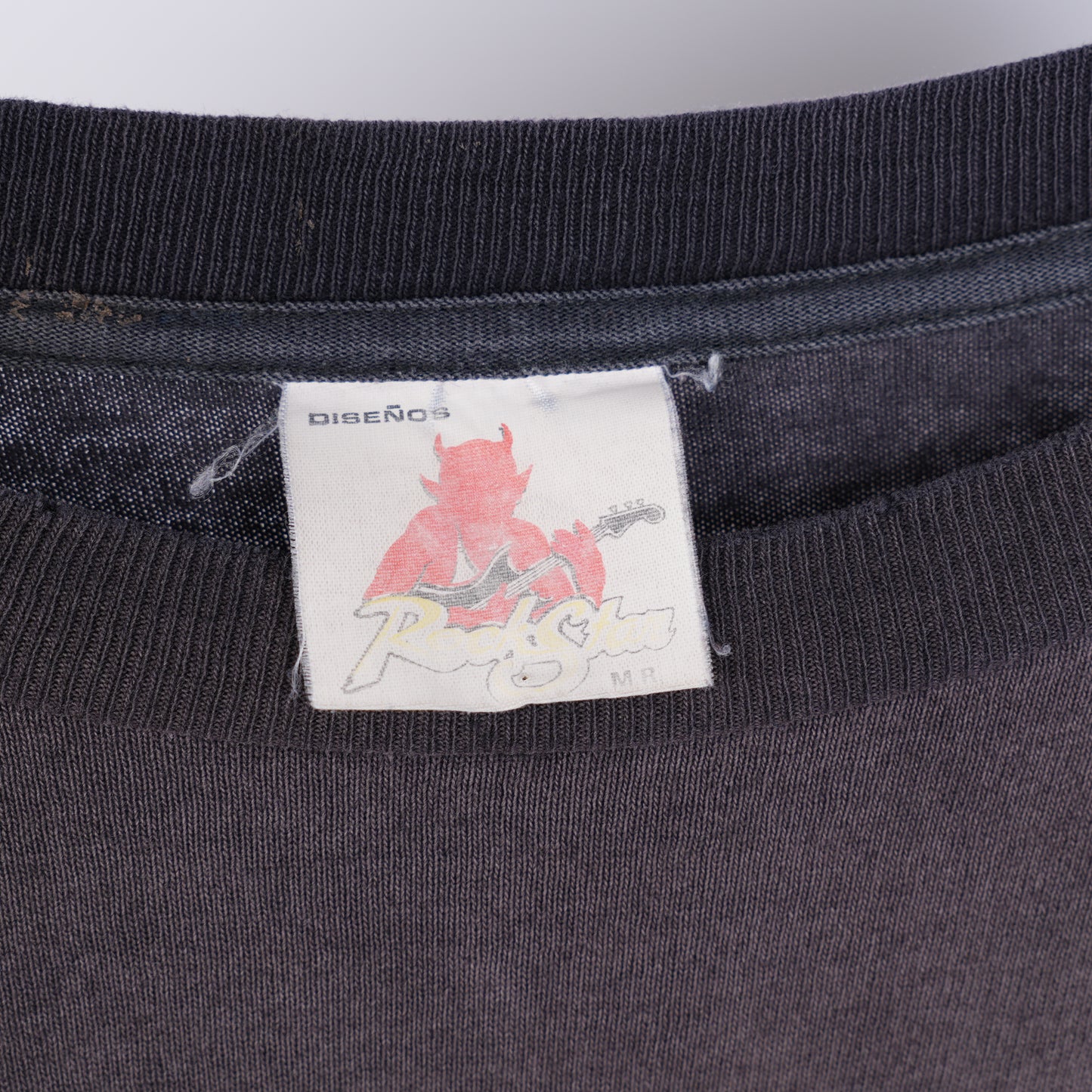 Vintage Interpuesto HISTORIA DE UN MINUTO LONG SLEEVE BAND T-SHIRT