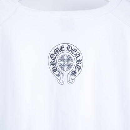 Vintage Chrome Hearts Dagger White Crewneck