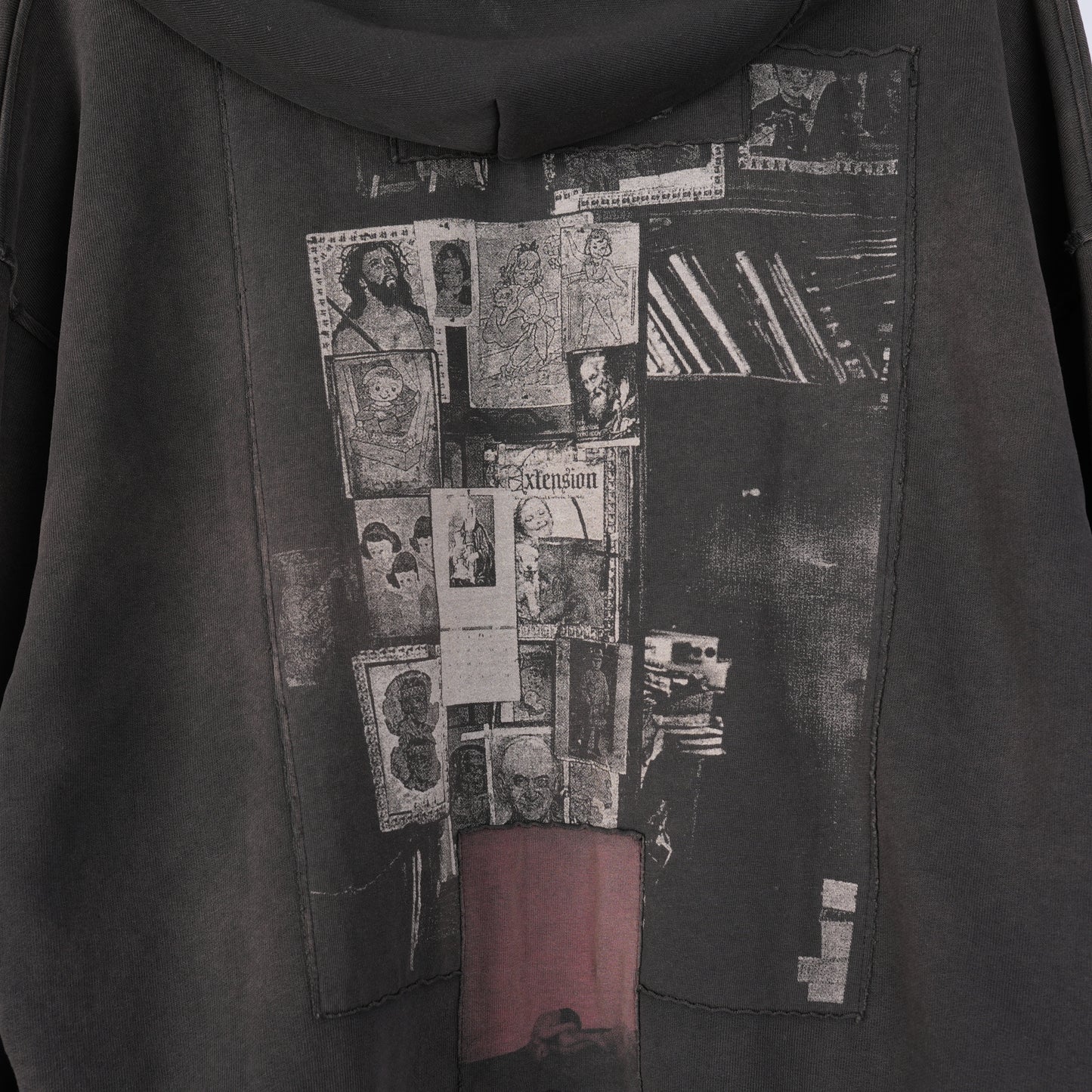 Enfants Riches Déprimés ERD GOD WITH REVOLVER ZIP UP HOODIE