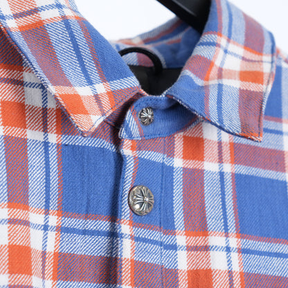 CHROME HEARTS GREEN SLEEVE FLANNEL