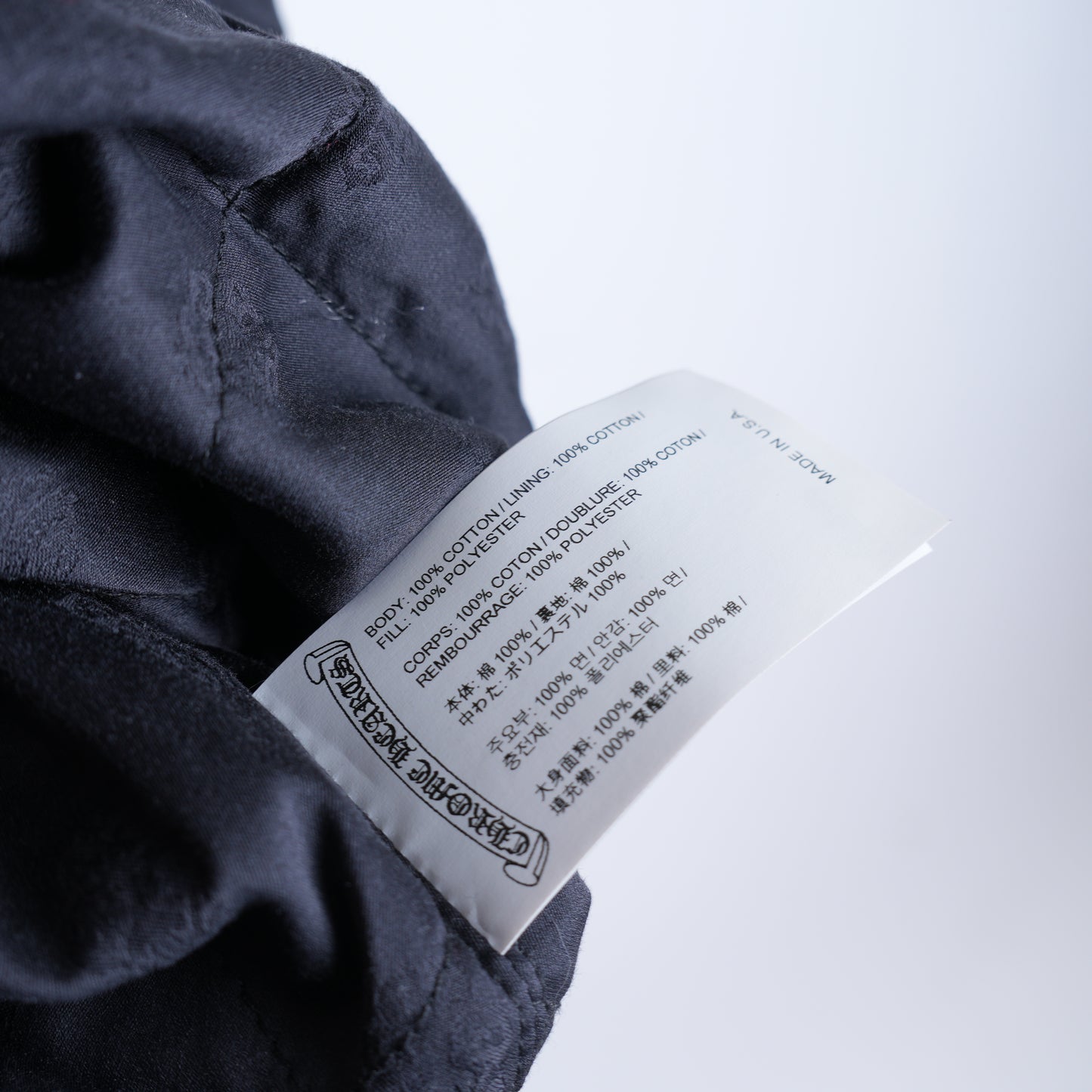 CHROME HEARTS GREEN SLEEVE FLANNEL