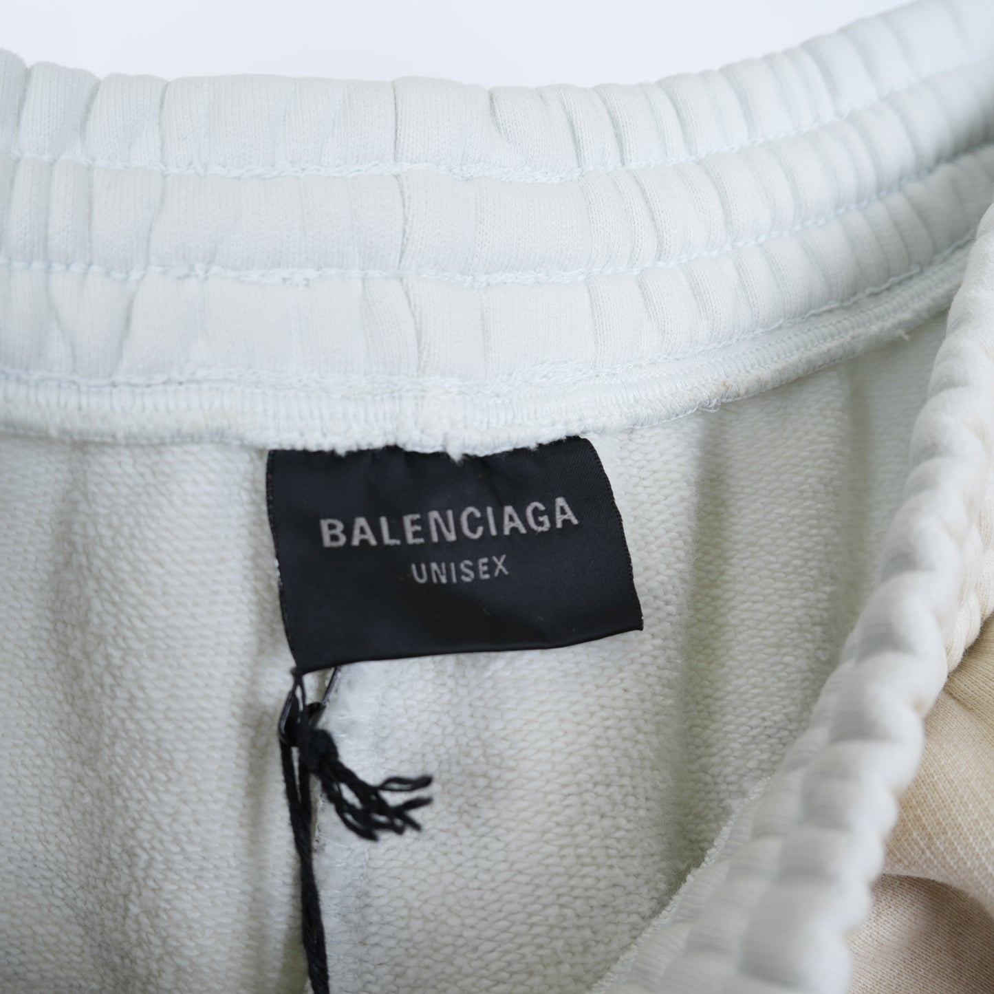 BALENCIAGA WHITE TATTOO SWEATPANTS