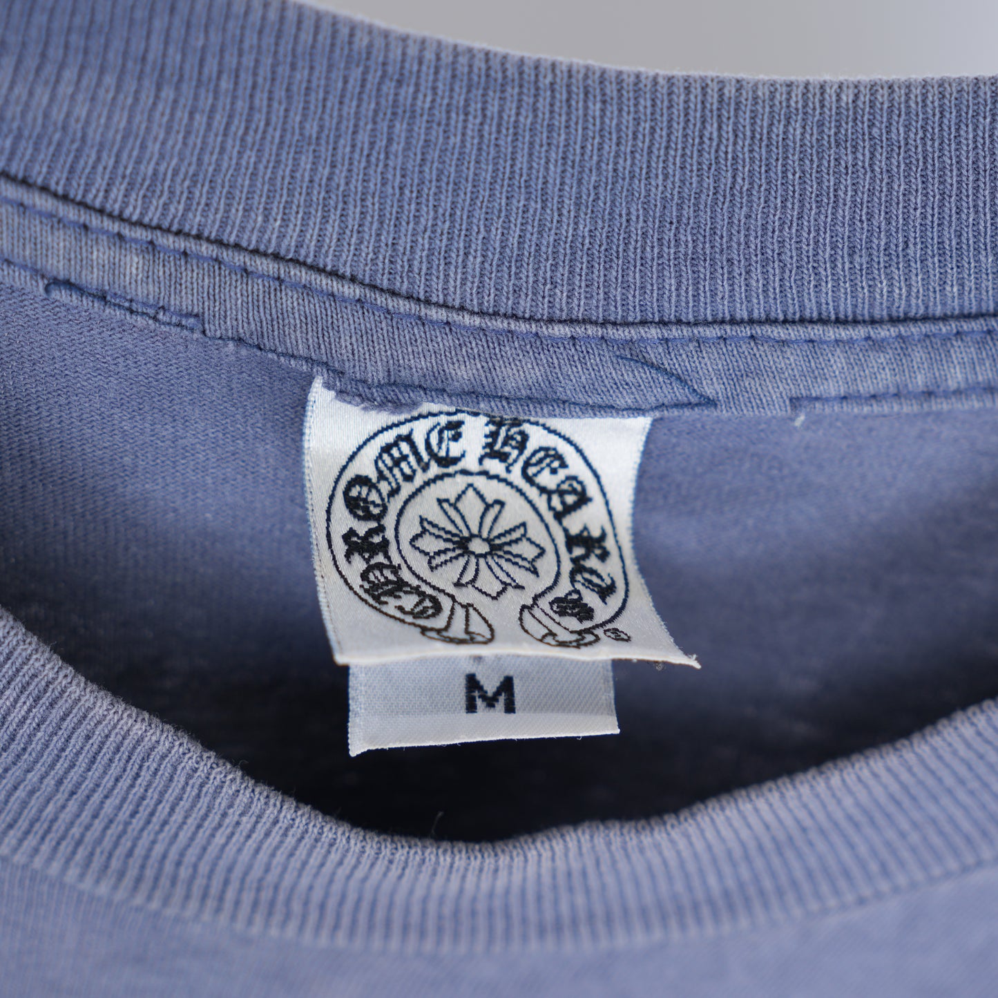 CHROME HEARTS FADED VINTAGE POCKET LOGO T-SHIRT