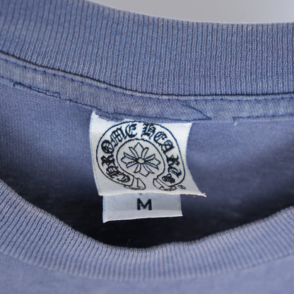 CHROME HEARTS FADED VINTAGE POCKET LOGO T-SHIRT