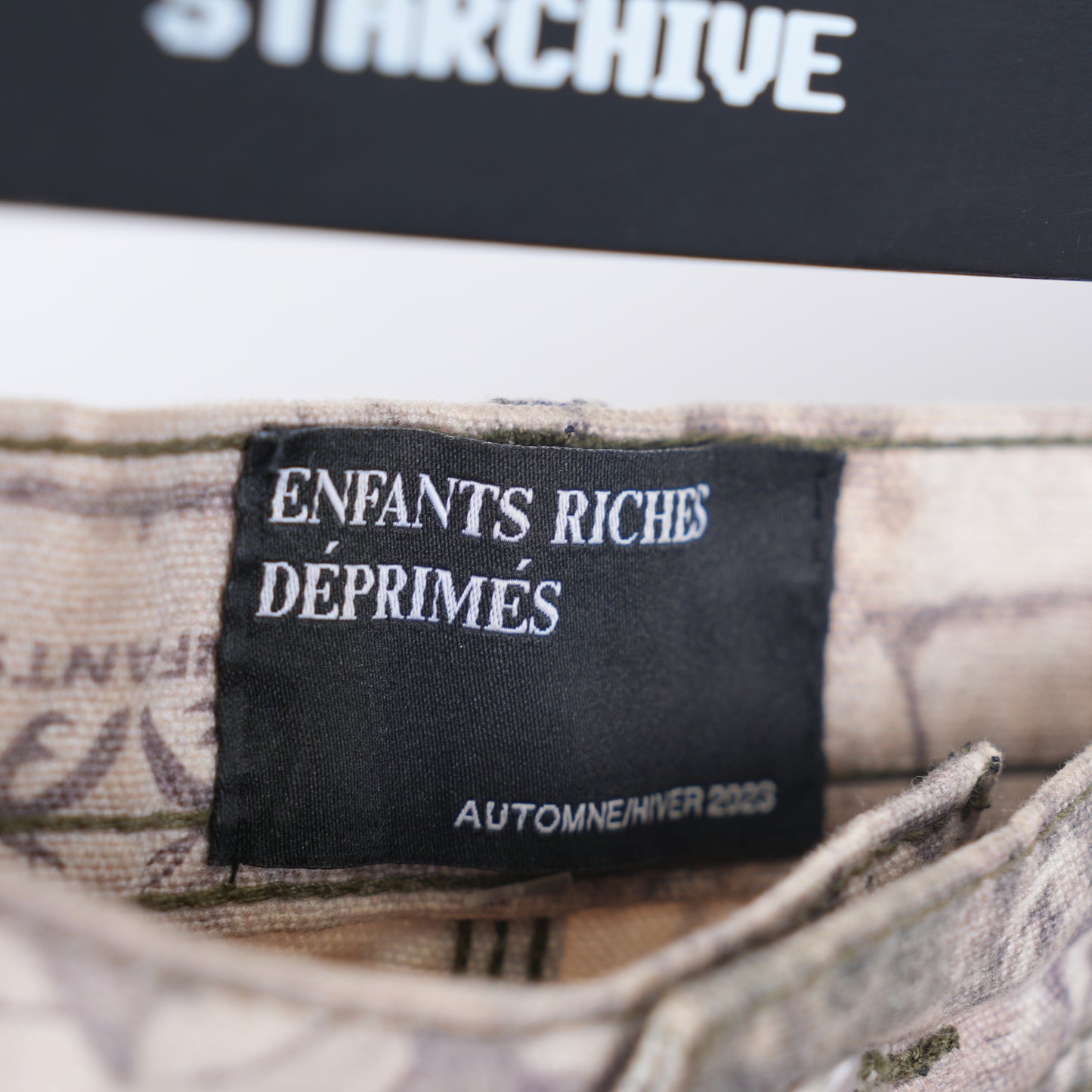 ERD Real Tree Distressed Camo Carpenter Pants SZ 34