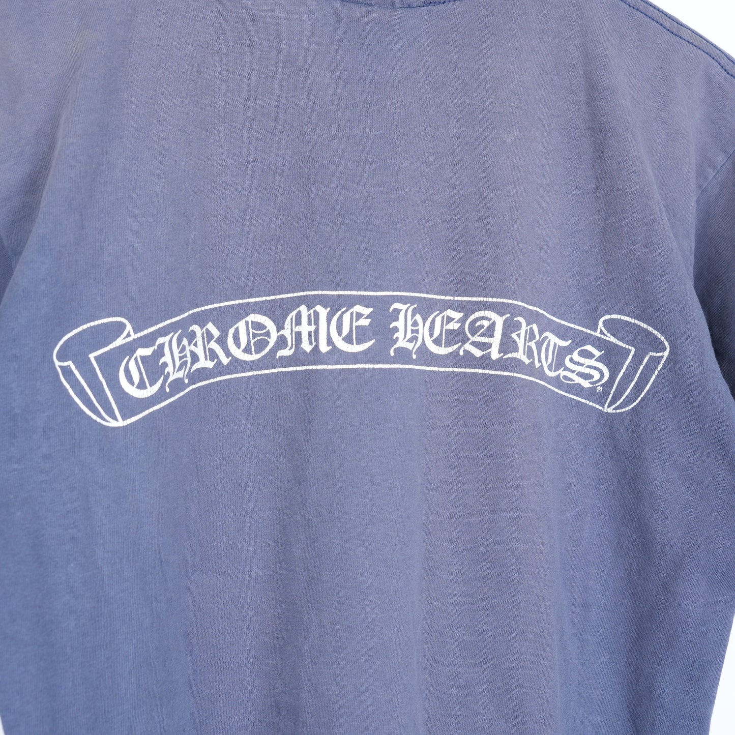 CHROME HEARTS FADED VINTAGE POCKET LOGO T-SHIRT