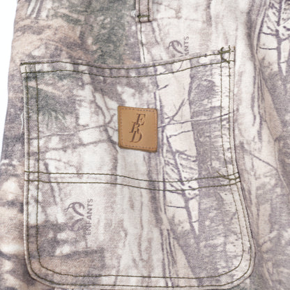 ERD Real Tree Distressed Camo Carpenter Pants SZ 34