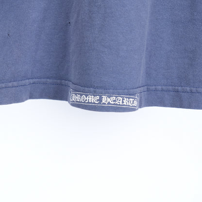CHROME HEARTS FADED VINTAGE POCKET LOGO T-SHIRT