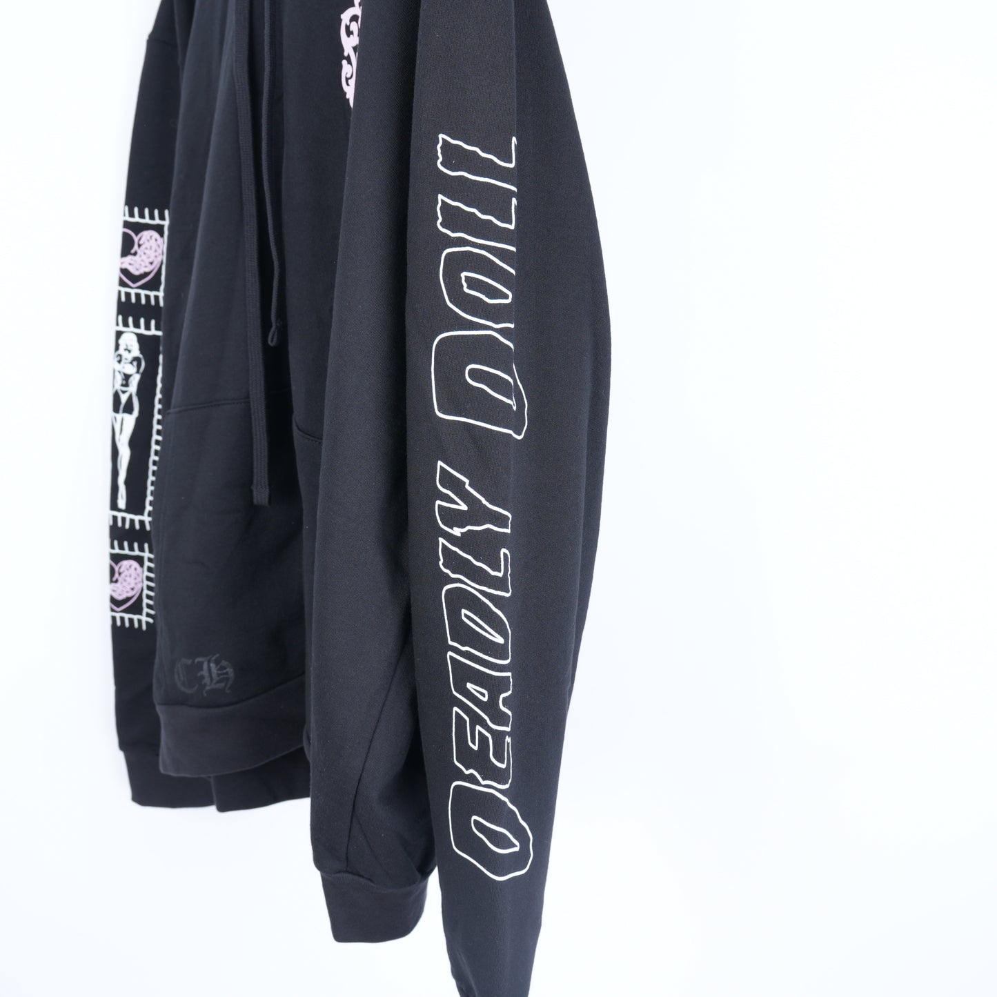CHROME HEARTS DEADLY DOLL ZIP UP HOODIE
