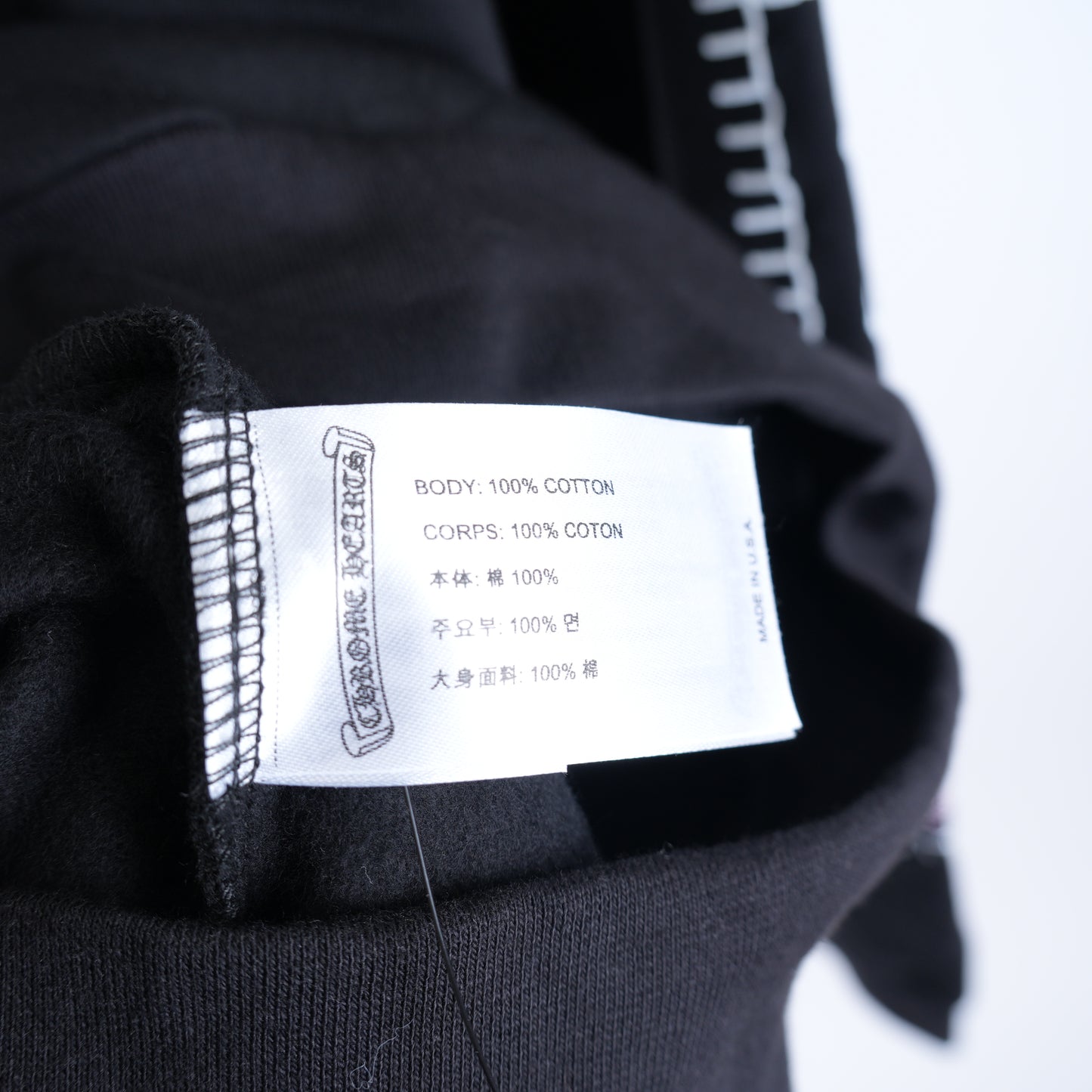 CHROME HEARTS DEADLY DOLL ZIP UP HOODIE
